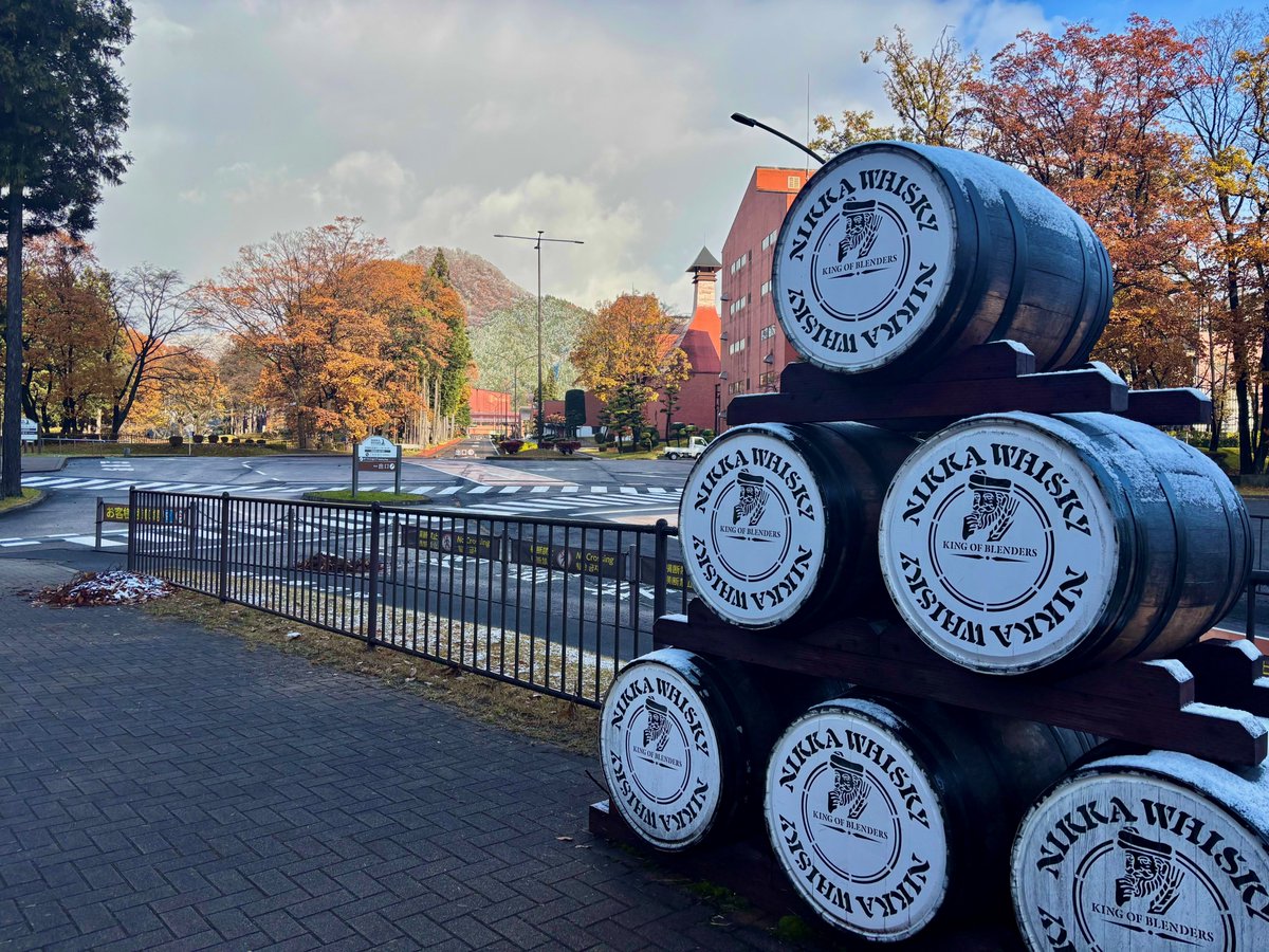 nikka_miyagikyo's tweet image. みなさまこんにちは✨
宮城峡蒸溜所に初雪の便りが届きました❄️
ご来場の際は暖かい服装でお越しください。
#enjoyNIKKA #仙台 #初雪