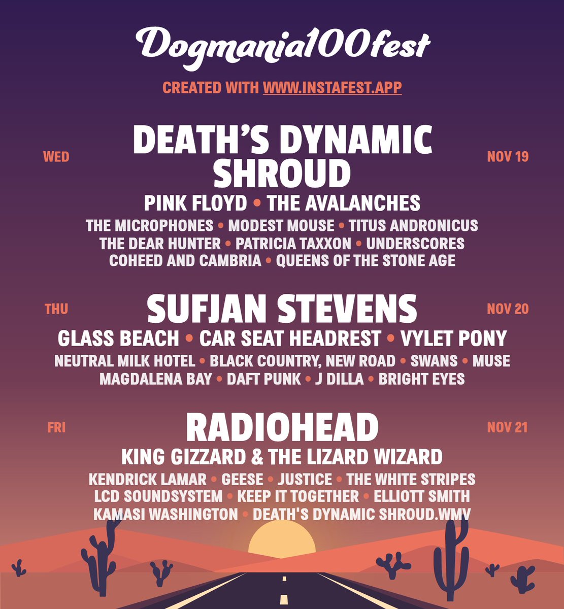 dogmania100's tweet image. Would you go to this festival? :3c