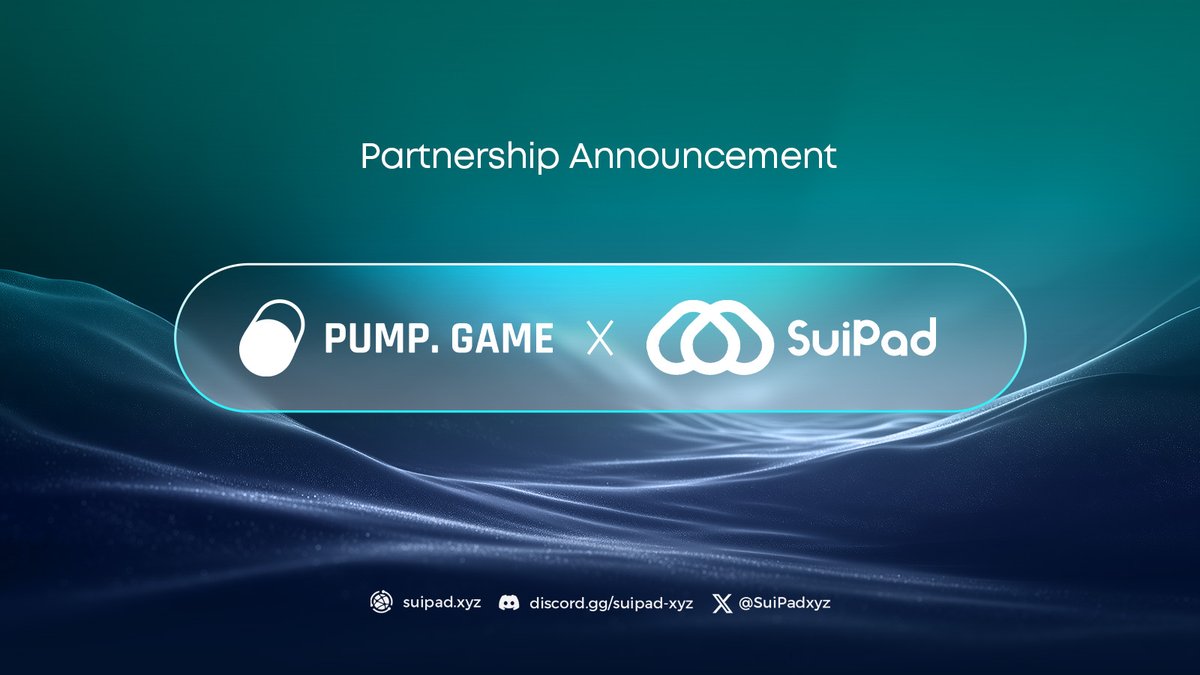 SuiPadxyz's tweet image. 🚀 GAME. ON.
We’re thrilled to announce a strategic partnership with @pumpdotgame — one of the fastest-growing game ecosystems in Web3! 🔥🎮

Through this collaboration, SuiPad will empower Pump Game with:
⚡ Next-level launch support
🎮 Enhanced gaming ecosystem growth
🌐…