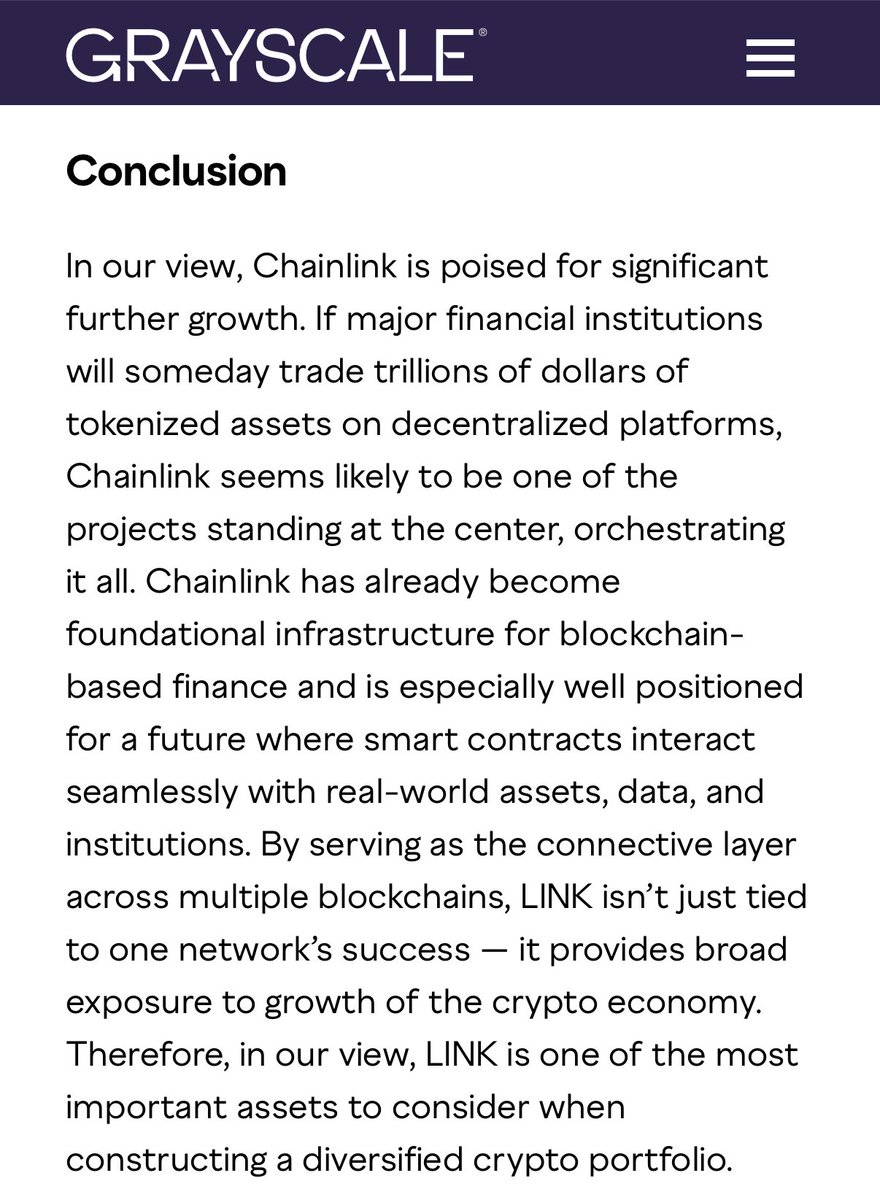 LINK is an index bet on the adoption of blockchain technology Blockchains  need Chainlink to achieve their full potential and become truly useful for  real-world use cases, this has been proven time