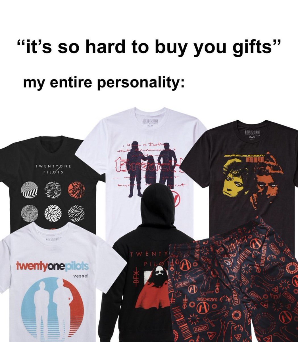 LOL

#twentyonepilots
via hottopic on IG