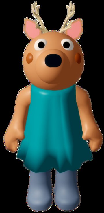 AquaTw0's tweet image. Day 4 of asking Minitoon to make Dessa a build mode survivor model

#piggyroblox #piggy