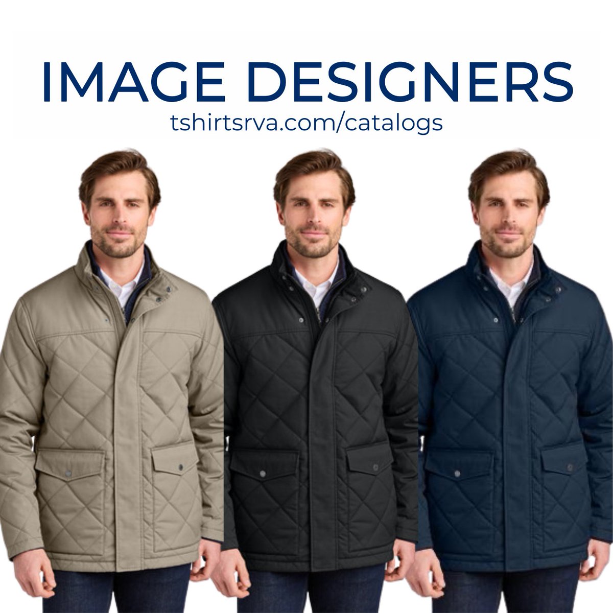 We’ve got some really great winter coats for your team or your favorite clients. Visit our catalog to learn more.