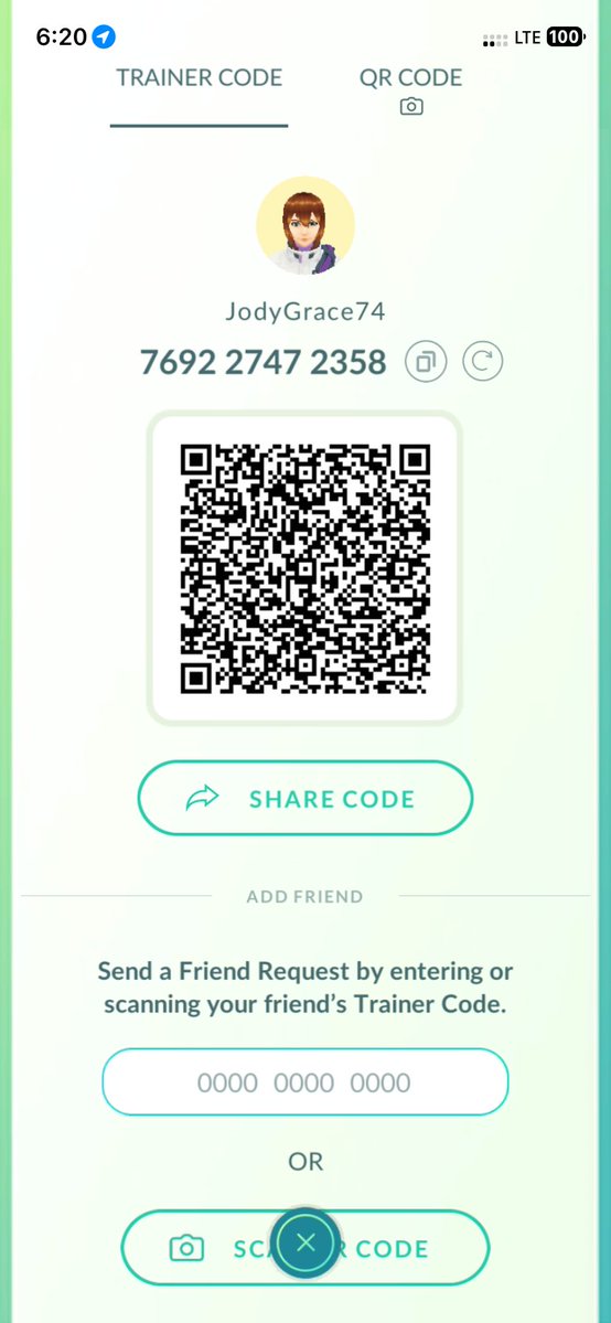 PokemonMasterAv's tweet image. Add my mother on Pokemon GO
She sends daily gifts for postcards 
Add her or scan the qr code in the picture below 
#pokemongo #PokemonGOfriendscode