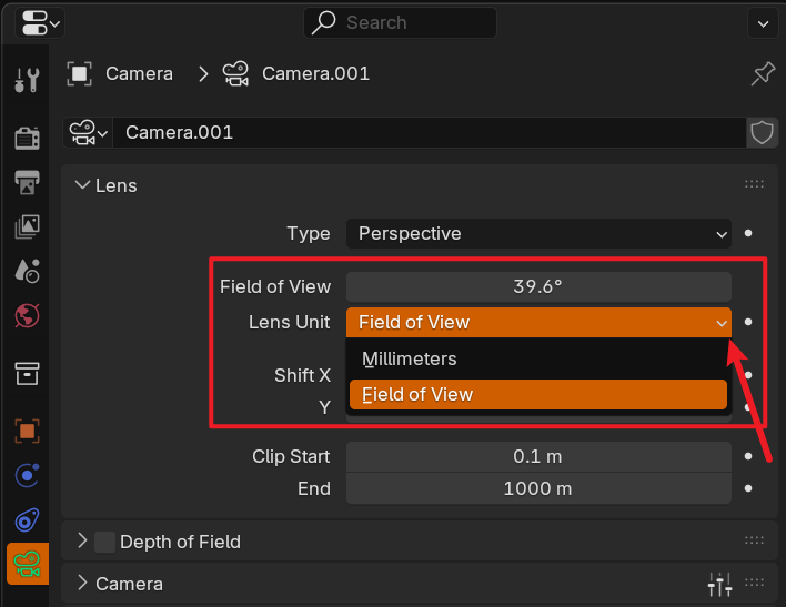 shilin_wooo's tweet image. Blender&apos;s camera can toggle the display of the field of view (FOV).
#blender #blendertutorial #blendertip #b3d