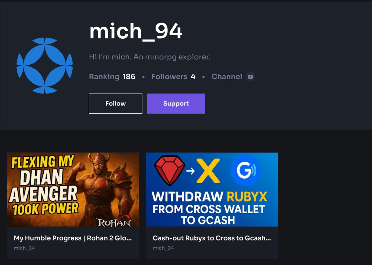 crosswave_xyz's tweet image. Another new ROHAN2 creator! - mich_94

Clean guides, level 80+ gameplay.
Check it out now.

Go support the new creator!
- wave.crosstoken.io/en/creators/54…

#CROSSWave #ROHAN2 #CROSS