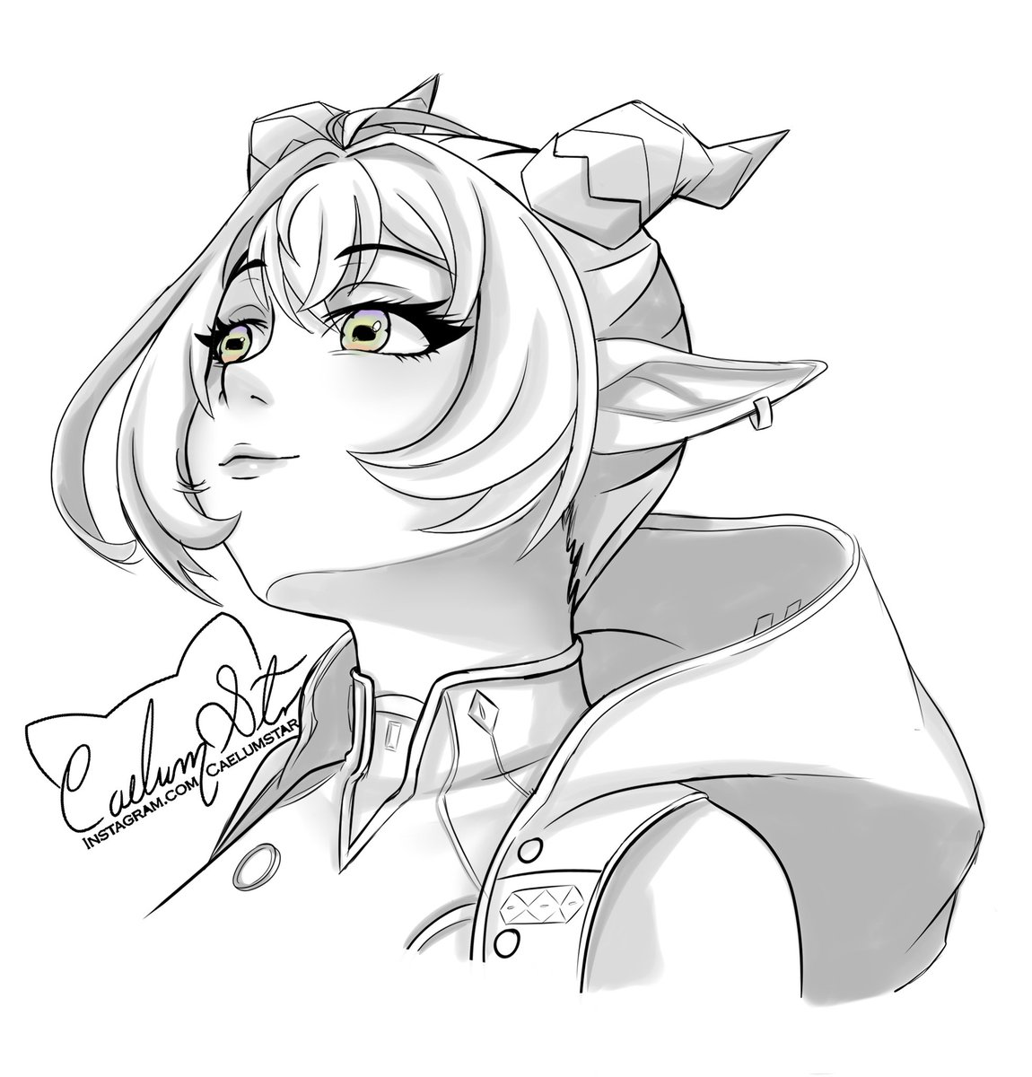 CaelumStar21's tweet photo. Me uno al reto de frieren🩵 con la hermosa Lucia del zzz
No sé si hacerla a color, lo pensaré(?

#reto #frierenmemes #frierenmeme #lucia #luciazzz #luciazenlesszonezero #hoyoverse #digitaldrawing #digitalart https://t.co/8J35mVtaJA