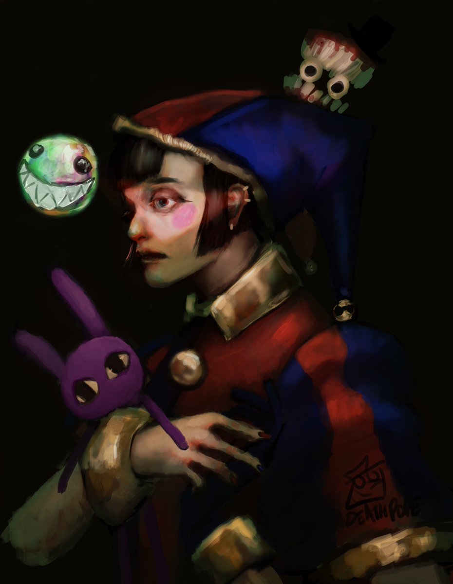 Deathpopeart's tweet image. Pomni
#TADC