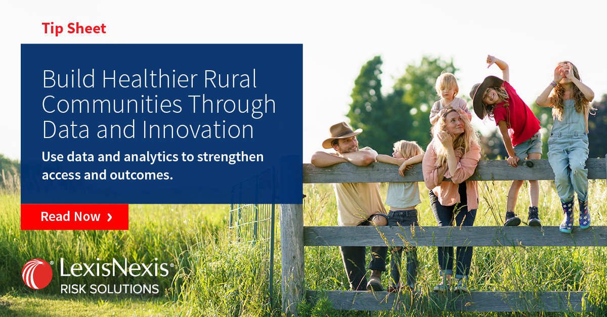 LNRiskgov's tweet image. Data drives the future of rural healthcare. Use it to prevent disease, address social factors, and strengthen your workforce.
📈 Turn short-term funding into long-term impact: splr.io/6015tREyd