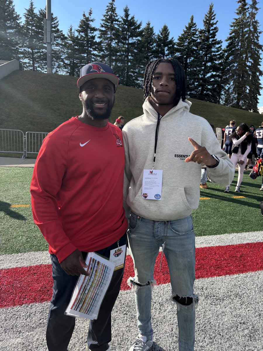 I am extremely excited and Blessed to have Received My First Official Offer from Saginaw Valley State University!

Thank you <a href="/BClay_9/">Coach Clayton</a> 🙏🏾🙏🏾🙏🏾
#Cardinals #SVSU #Blessed #RecruitmentJourney