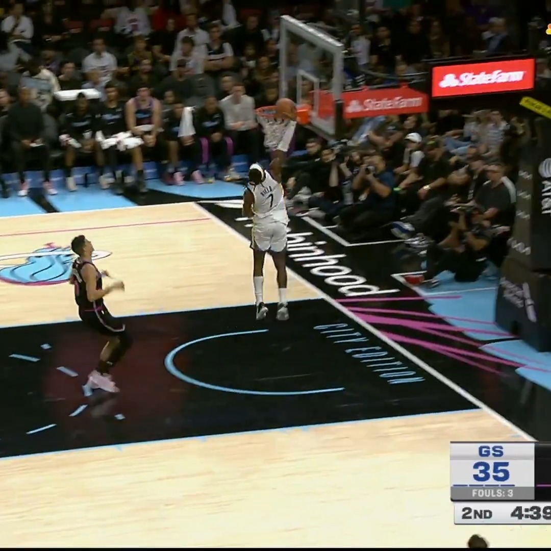 Buddy Defense 🔒
Buddy Dunk 💥

📺 @NBCSAuthentic 