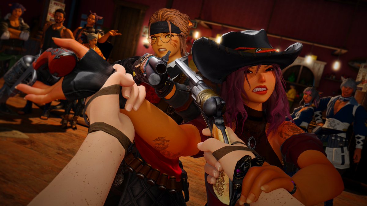 Just your typical Saloon fight.