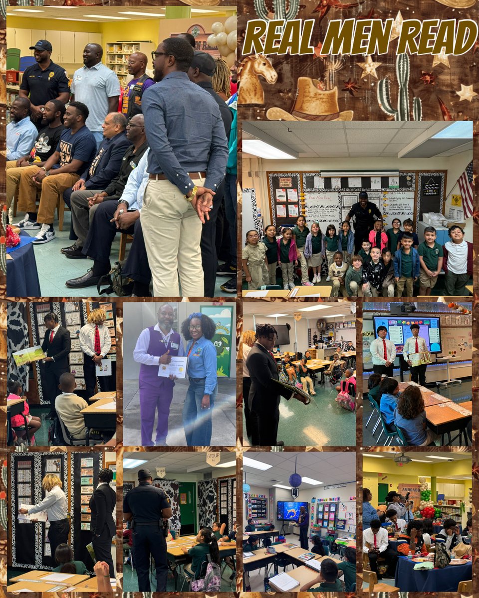 AvocadoAces's tweet image. Our annual Real Men Read event was a success! 🤠📚A huge thank you to all the men who came out to read to our students! #RealMenRead #LiteracyMonth #AvocadoAces @MDCPSSouth @MDCPS @MDCPSCommunity @MDCPS_ELA @SuptDotres