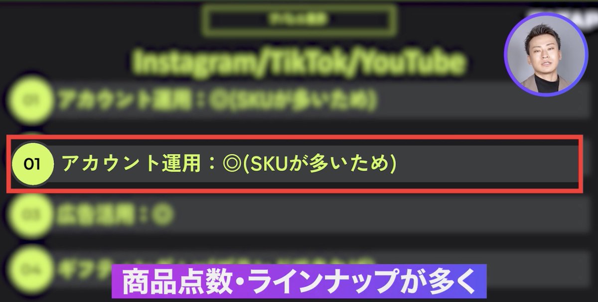 tatap_official's tweet image. 【SNS運用】業界別SNS活用大全。どの媒体がおすすめかを徹底解説!
-----
00:00 オープニング
00:29 SNS活用が企業に与えるインパクト
00:53 SNS活用
01:08 活用ケース①：アパレル業界
02:51 活用ケース②：インテリア・家具業界
03:43 活用ケース③：美容・コスメ業界
04:13 活用ケース④：旅行
04:59…