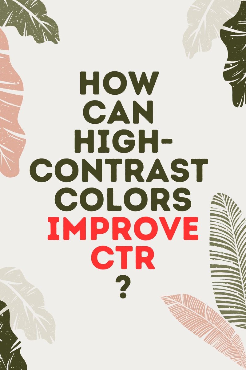 geniusisrafil's tweet image. Want to increase clicks on your thumbnails and posts? High-contrast colors make visuals stand out instantly and boost viewer attention!
✔ Test multiple contrast versions for best results 📈
#ctrboost #colordesign #thumbnailtips #visualstrategy #contentoptimization