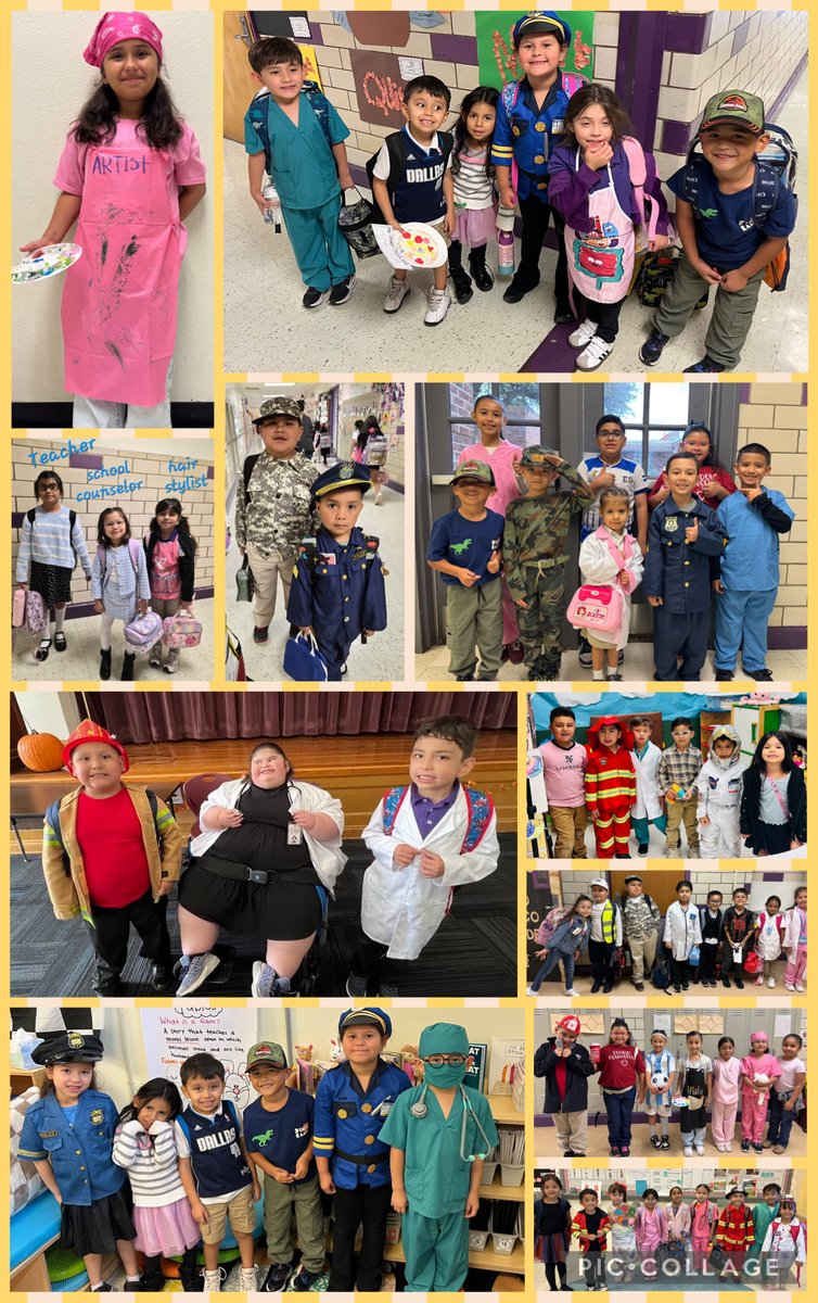 Day 3 of College and Career week! Our Panthers are embracing their future careers! Learning today, Leading Tomorrow! <a href="/CowartDISD/">Cowart Elementary</a> <a href="/DISDCI/">Dallas ISD Career Institutes</a> <a href="/CounselingDISD/">Dallas ISD Counseling Services</a>