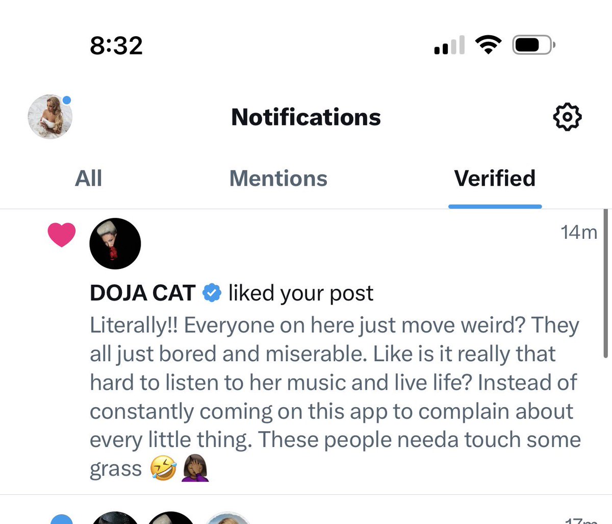 DojaCatRadar tweet media