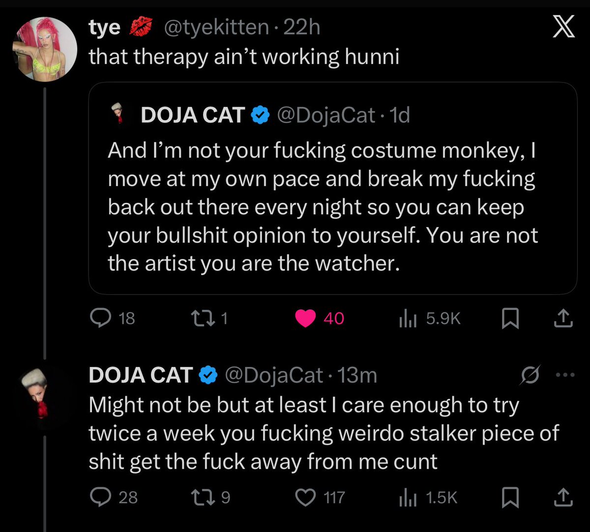 tyekitten's tweet image. gimme my baddie chain😙