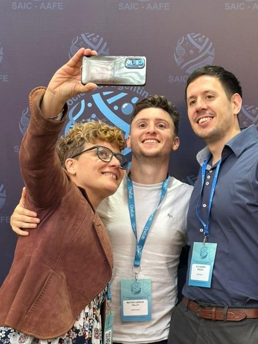 Gran jornada hoy en <a href="/SAICoficial/">SAIC oficial</a>! <a href="/ANicolaOK/">Alejandro Nicola</a> presentó tu trabajo sobre optimizacion de la inmunoterapia en cáncer de mama en el Simposio de Jóvenes Investigadores. Gracias por elegir nuestro trabajo!