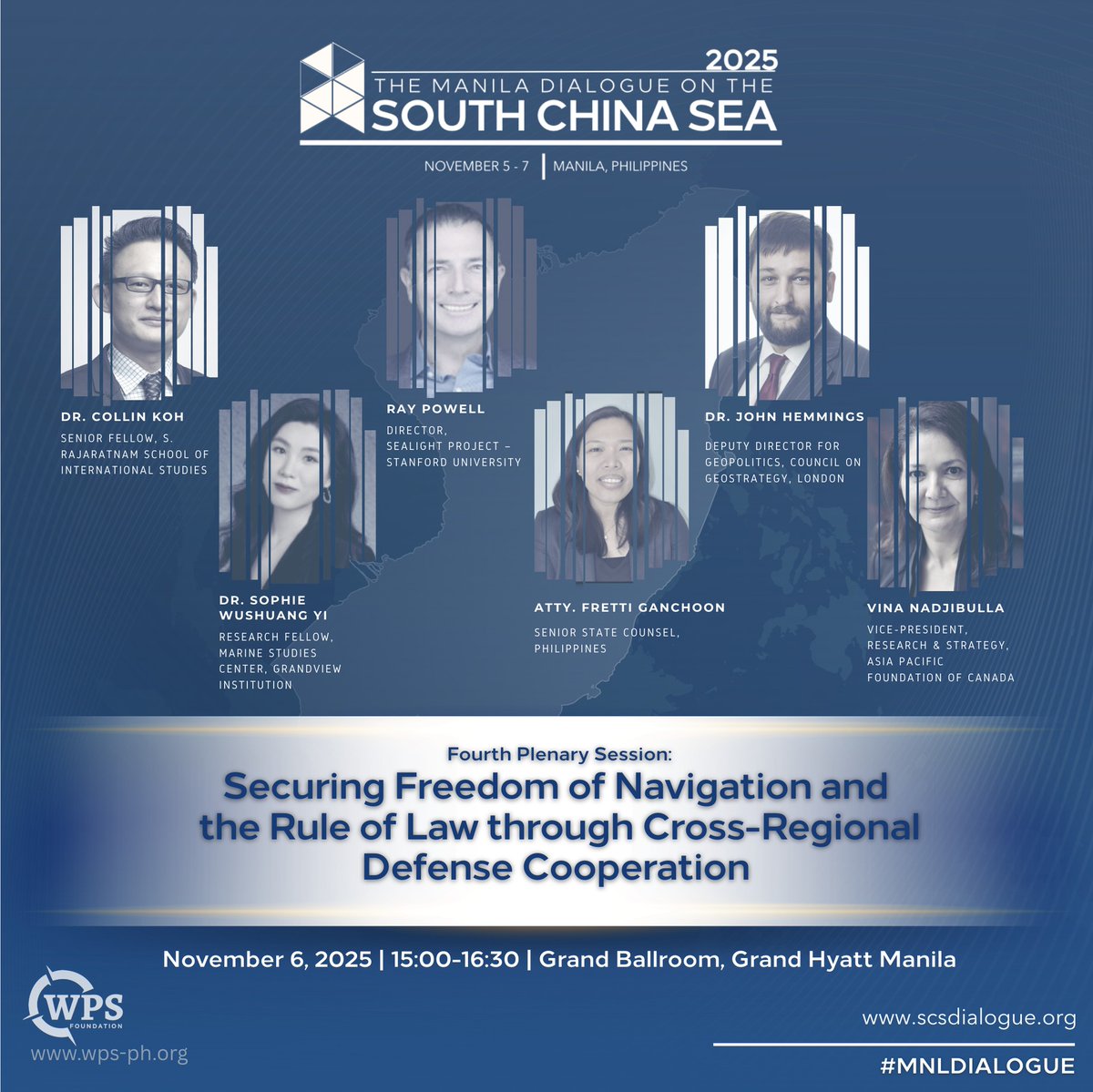 wps_ph's tweet image. #MNLDialogue Recap:

Plenary Session 4 - Securing Freedom of Navigation and the Rule of Law through Cross-Regional Defense Cooperation

Chaired by Vina Nadjibulla (@VinaNadjibulla), Asia Pacific Foundation of Canada (@AsiaPacificFdn), the panel examined how expanding…