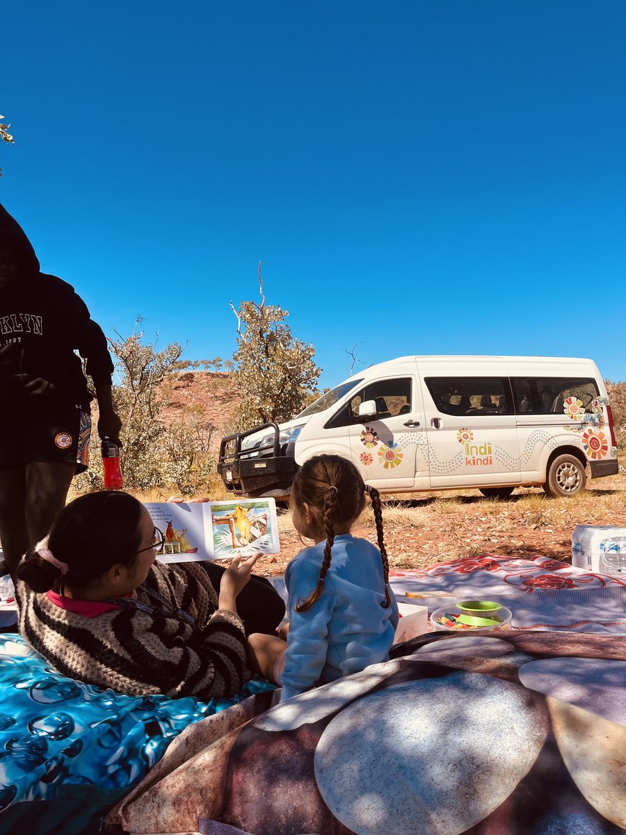 Every child has the right to play. At Indi Kindi we prioritise play-based learning on Country through our multi-sensory Walking Learning® model supporting health, wellbeing and connection to Country. > bit.ly/3nJSb2B #WorldChildrensDay #Righttoplay