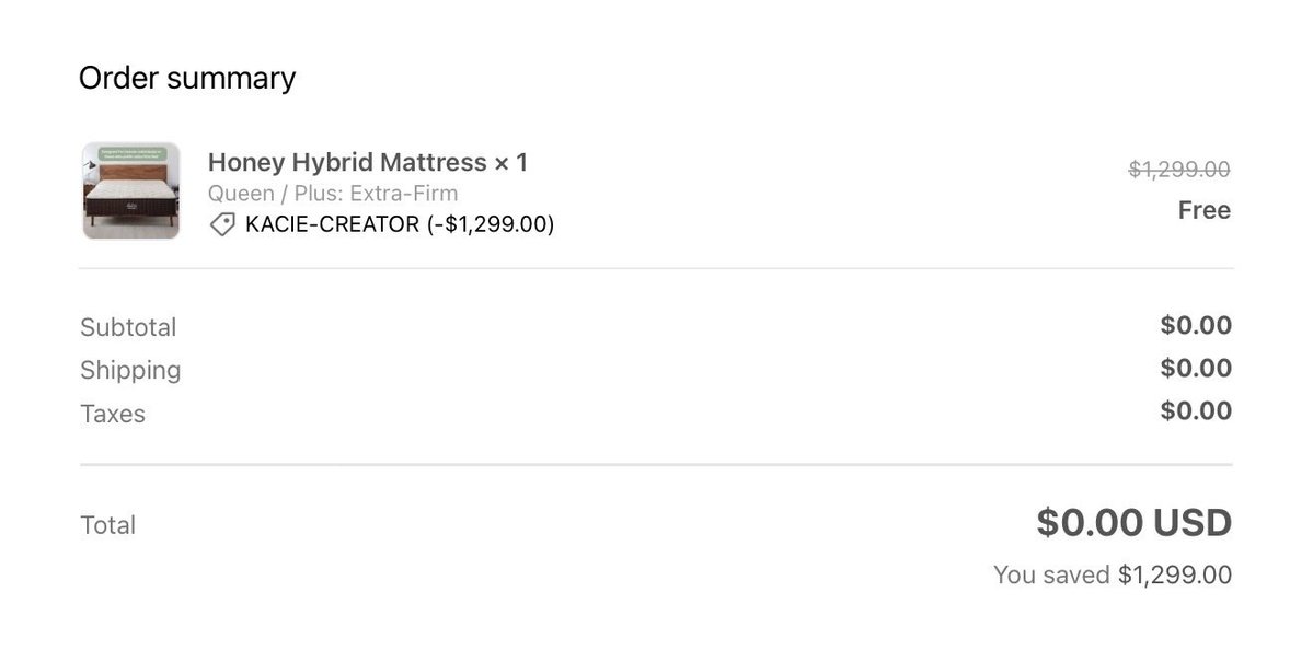 UgcKacie's tweet image. Landed my first mattress collab😍

It’s a raw footage deal but I’m definitely going to create my own example as well! So excited and grateful for this opportunity🥹✨

#ugccreator #ugccommunity