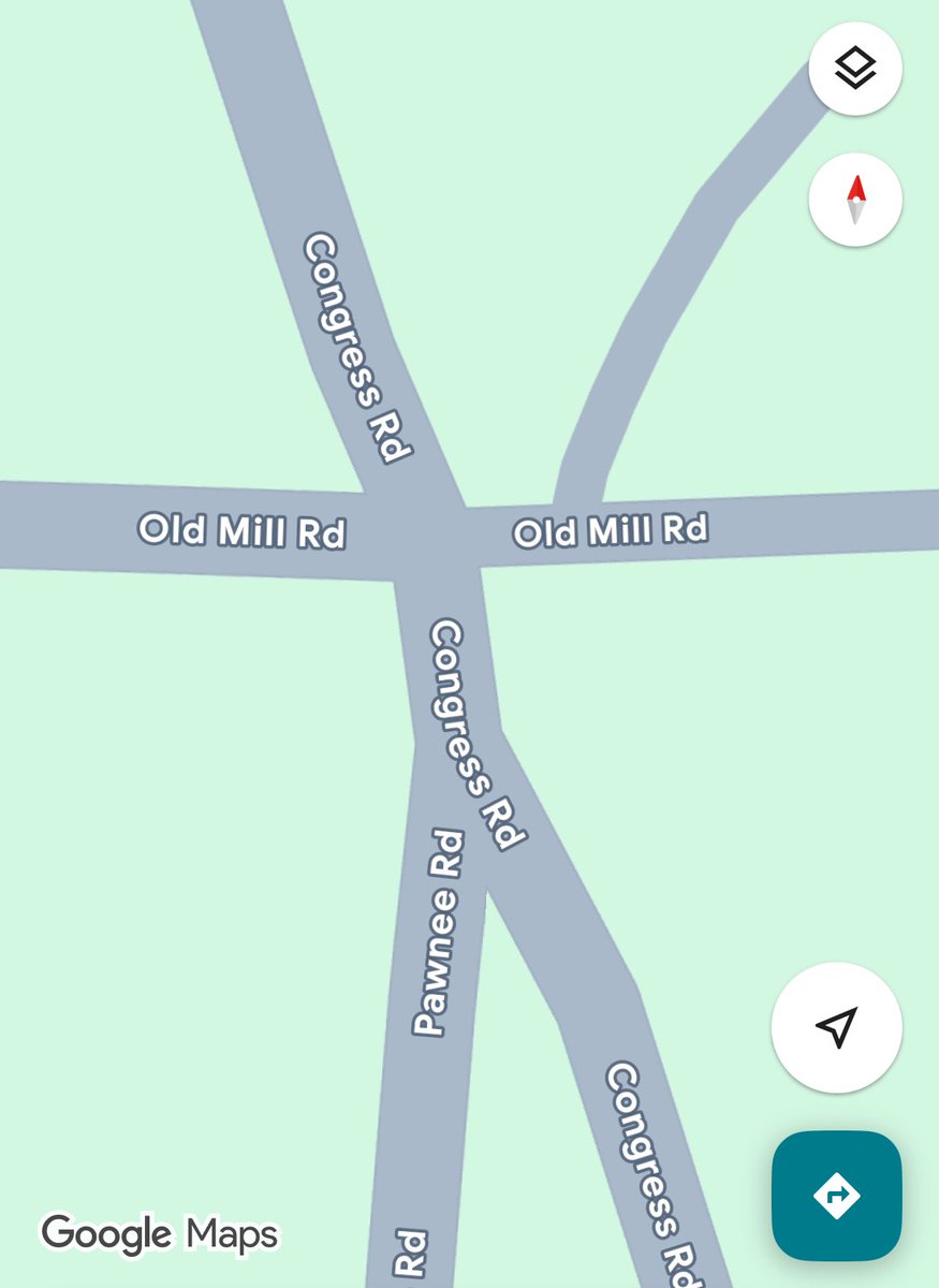 desolangels's tweet image. Cursed intersection that I’m not ever quite sure how to navigate