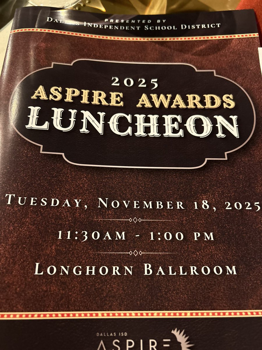 2025 Aspire Award Winner Luncheon ✨
Congratulations to our own Ms. Charlotte Moore!