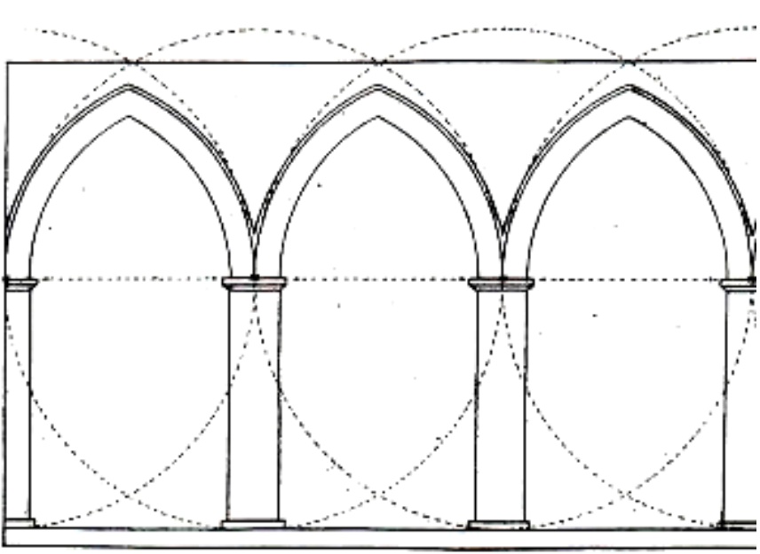 The source of architectural beauty is true proportion and symbol born of philosophy.