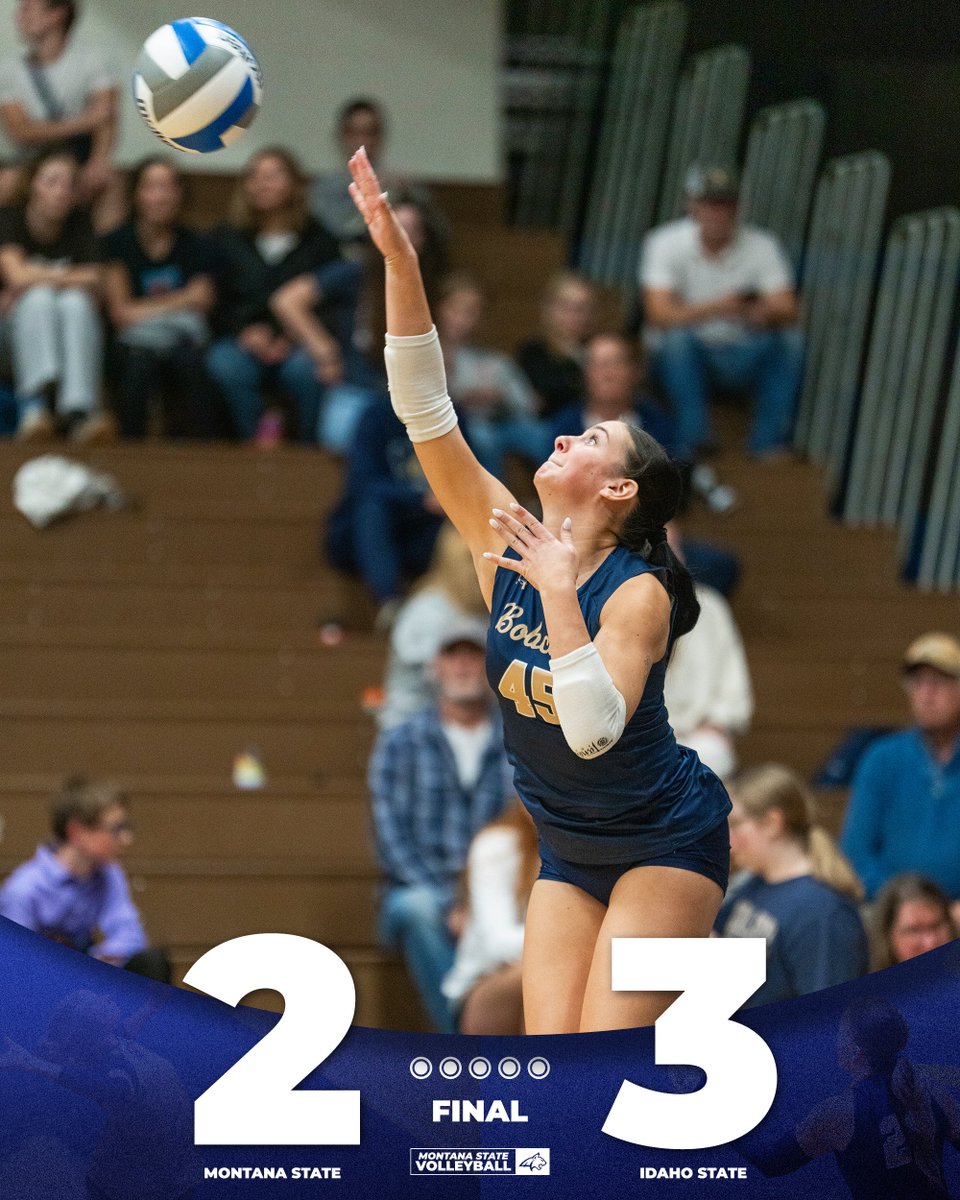 MSUBobcatsVB's tweet image. Battled until the very end 🔵🟡

#GoCatsGo