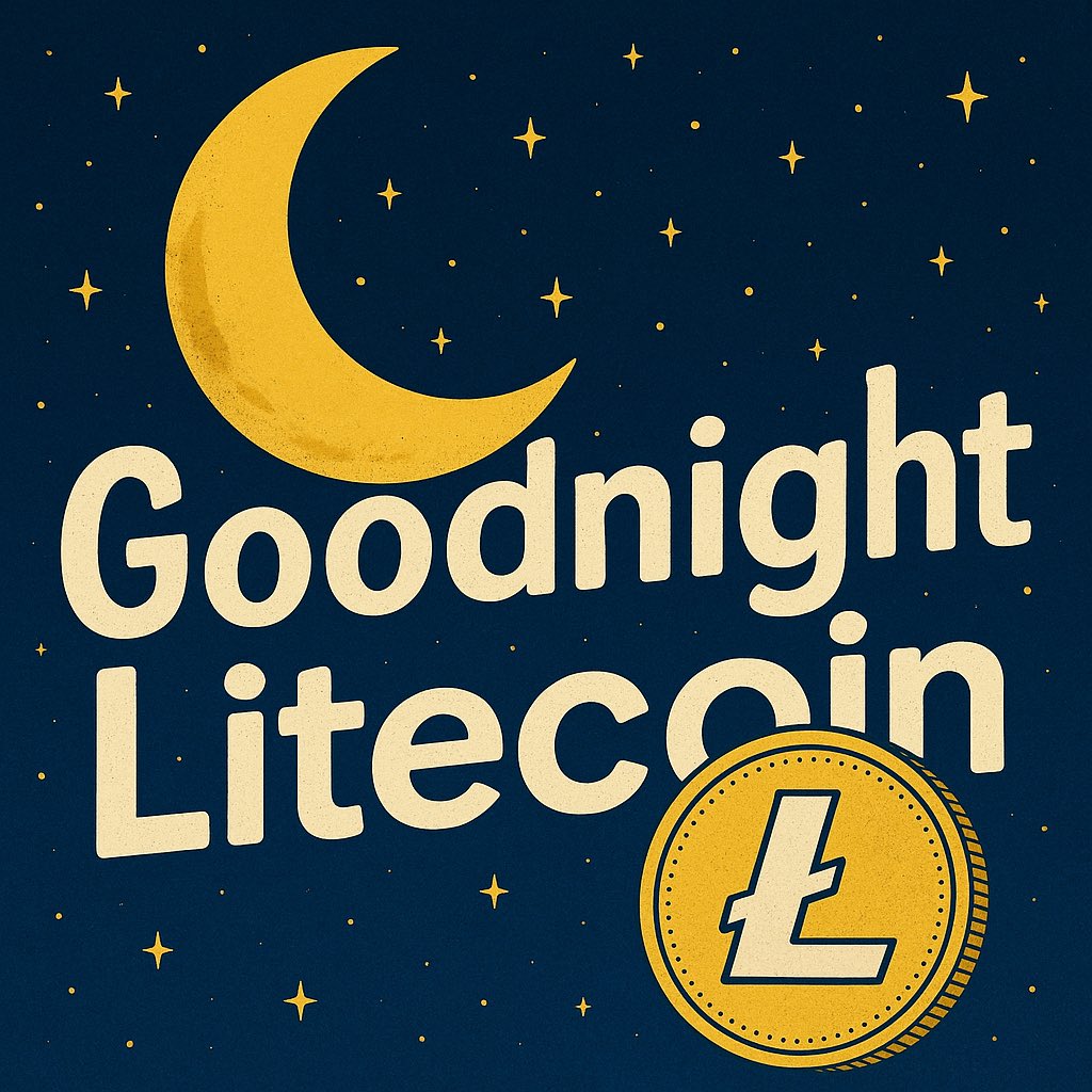 satsltc's tweet image. Goodnight #Litecoin 

Unlike you I unfortunately can’t run nonstop for 14 years without rest.

Props to you @litecoin 
#LTC #LTCC #Luxx #Lits #LitVM #Crypto