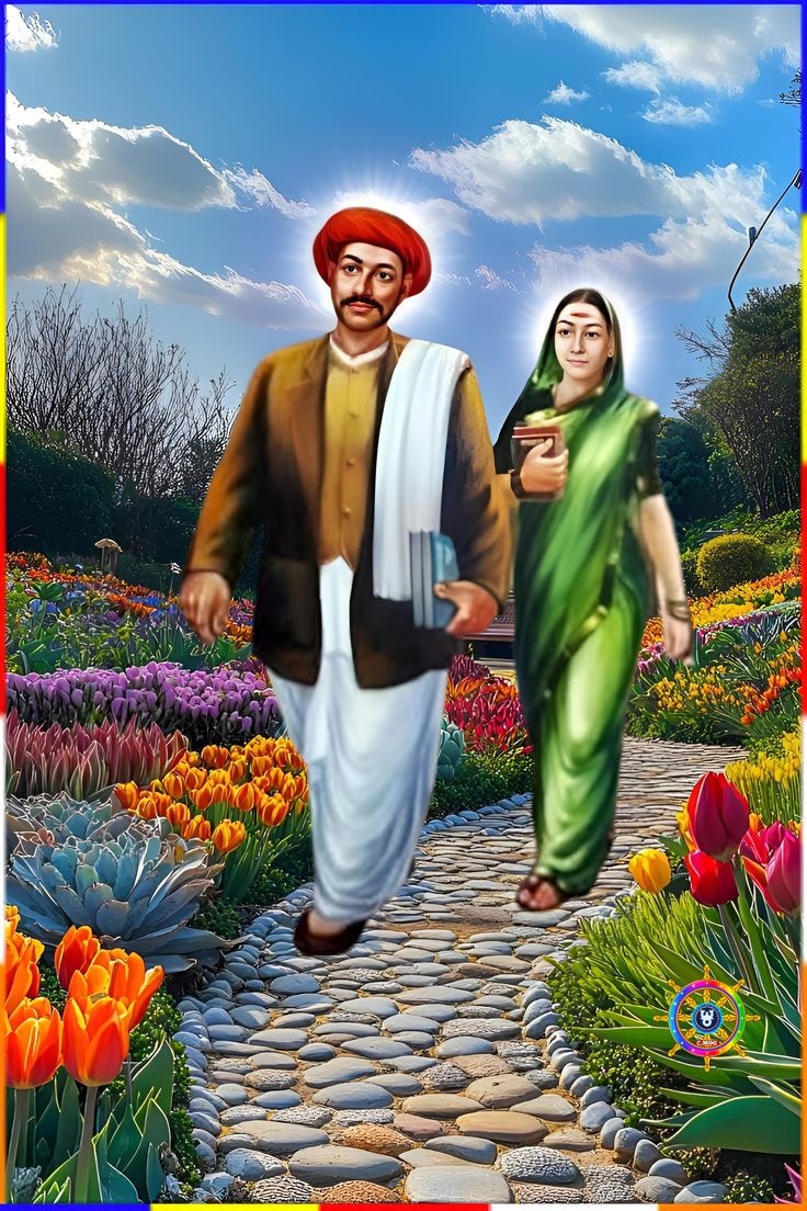 🌼 ज्ञान का मार्ग हमेशा रोशनी देता है… 🌼

आज हम नमन करते हैं उन महान आत्माओं को,
जिन्होंने समाज की कड़ियों को तोड़ा,
अंधकार को चुनौती दी
और शिक्षा का दीप जलाया। ✨📚

🌿 उनके कदमों ने न सिर्फ राह बनाई,
बल्कि आने वाली पीढ़ियों को सोचने, सुनने और बोलने का अधिकार दिया।

🌸 शिक्षा