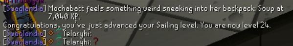 Already finished sailing I guess

#osrs