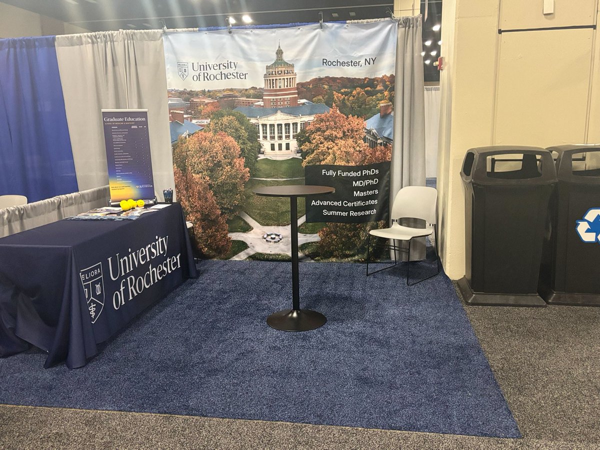 Hello San Antonio, Texas.  Visit the <a href="/UofR/">University of Rochester</a> and <a href="/URochester_SMD/">URochester SMD</a> booth at #ABRCMS2025! Let's discuss the next chapter of your academic training.