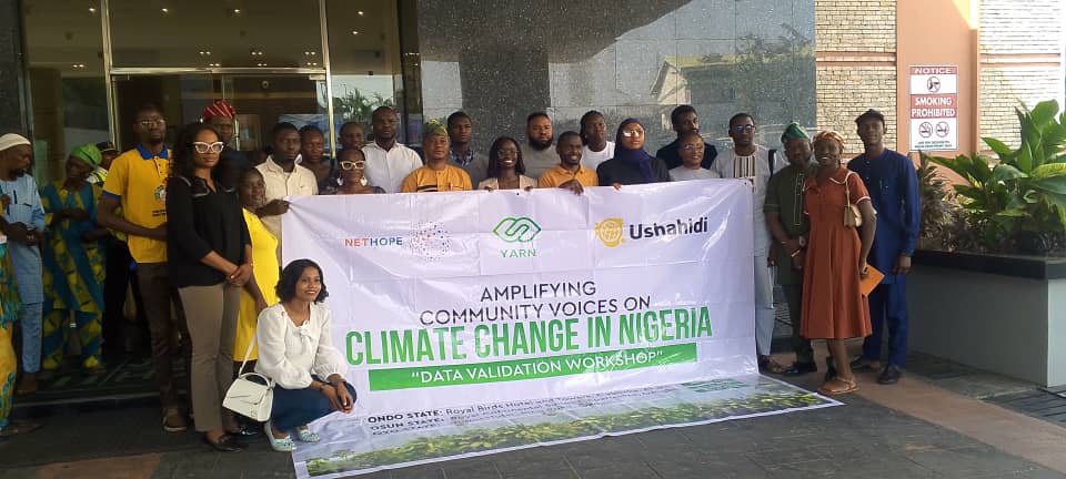 OlayeniMar99886's tweet image. The meeting of the Second Phase of the Climate Equity Project and validation was a success. The initiative focused on Climate Equity, by ensuring the voices of most affected by Climate Change are heard and reflected in policy action.

#NETHOPE #YARN #Ushahidi #Oyo #Osun #Ondo
