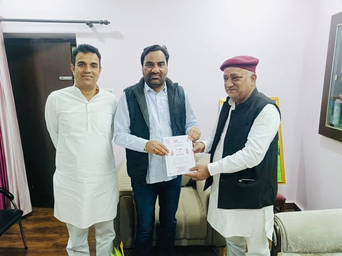 परसा राम जी विश्नोई और लूणी के पूर्व विधायक महेंद्र जी बिश्नोई ने हनुमान जी बेनीवाल को शादी का निमंत्रण पत्र दिया। परसराम जी के सुपुत्र जयदीप कि शादी है ।