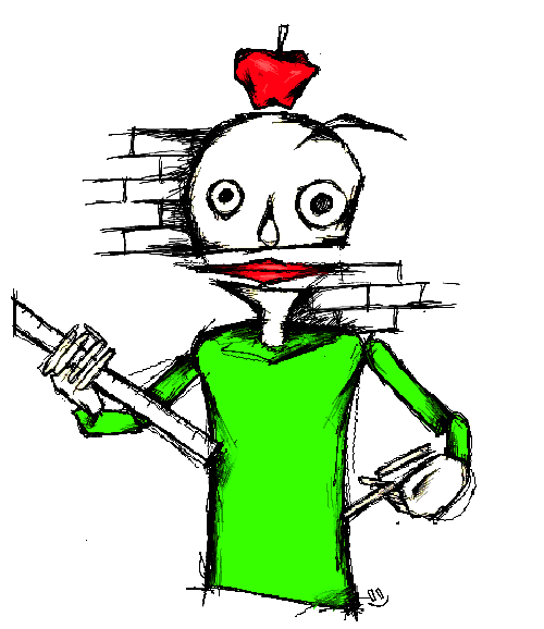 Doomno7's tweet image. We DIssect #BaldisBasics #bbieal