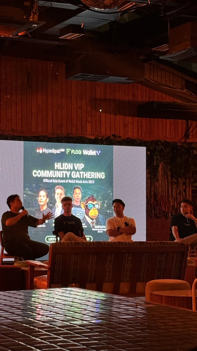 Jonanyaman3's tweet image. First offline event with Hyperliquid Indonesia.

Big shout out to @Hyperliquid_IDN for hosting and bringing everyone together.
Great talks, new connections, solid energy.

Can’t wait for the next one.
