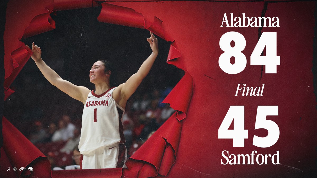 Alabama Women’s Basketball tweet media