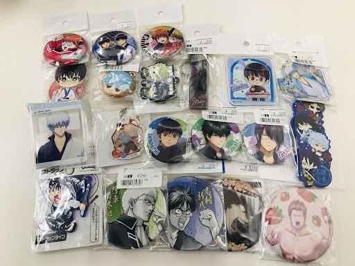 らしんばん長野店/入荷情報】 #銀魂 🔸缶バッジ🔸ラバスト 🔸アクキー