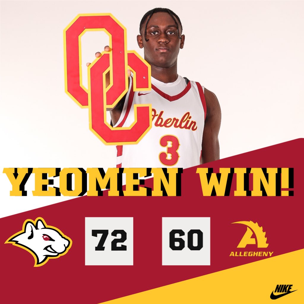 Oberlin Men’s Basketball tweet media