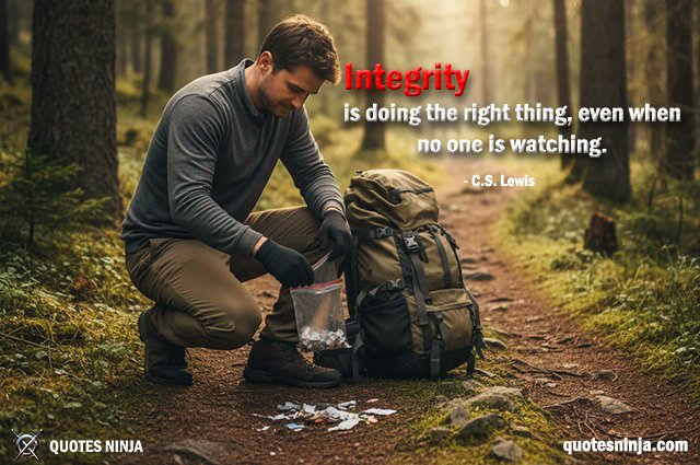 ✨Quote of The Day✨

"ईमानदारी सही काम करना है, तब भी जब कोई नहीं देख रहा हो |"

#ThursdayThoughts #ThursdayVibes #ThursdayMotivation #QuoteOfTheDay #QuotesNinja 

Read story of John Cena inspired by the above quote on ⏭️🧵