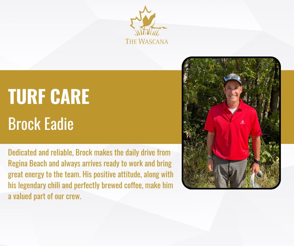 Congratulations to our October Wascana Superstars! 

⭐️ Rachit Gupta - F &amp; B Front of House
⭐️ Leah Alejo - F &amp; B Back of House
⭐️ Caelyn Walter - Golf Operations
⭐️ Brock Eadie - Turf Care

#TheWascana #WascanaSuperstars