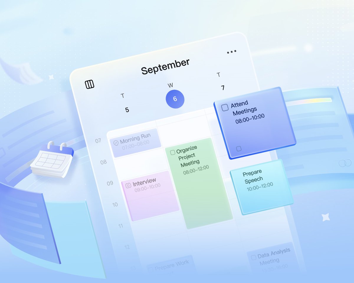 Task style in Calendar View has been upgraded to support a completion checkbox, allowing you to mark tasks as done directly from the calendar.

💡 Due to screen size limitations, this feature is only available in certain views.