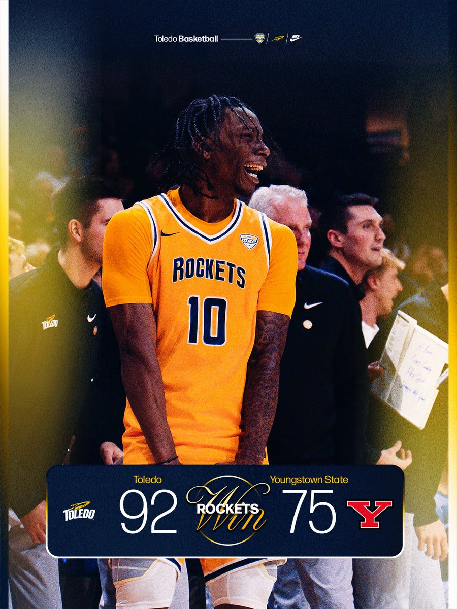 Toledo_MBB's tweet image. Dominant dub!!!

Five Rockets score in double digits!

Up Next: vs. Troy (Nov. 24) in Fort Myers, Fla.