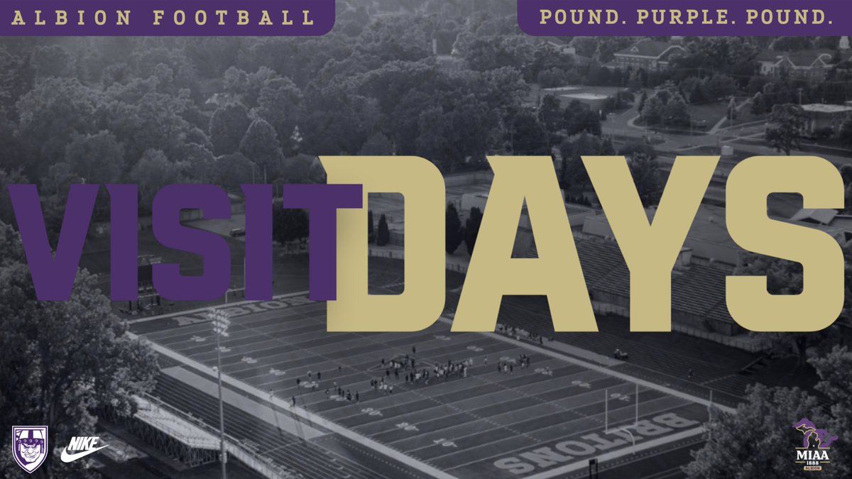 I’ll be visiting Albion College December 6th! Thanks <a href="/stoneyrock64/">Karl Featherstone</a> <a href="/FootballWLN/">Walled Lake Northern Football</a> 
<a href="/MIexposure/">Michigan Exposure</a> <a href="/youareathlete/">You Are Athlete</a>