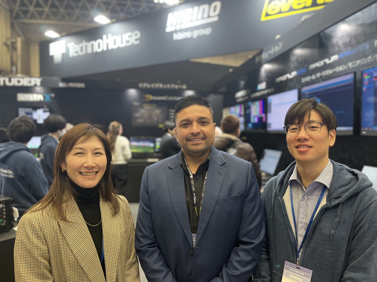 THaudio's tweet image. InterBEEは製品やソリューションを見ていただく場所ですが、私たちにとってはメーカー担当者と直接コミュニケーションを取る機会でもあります。もちろん製品についての話もしますが、ちょっとした雑談や何気ないやりとりからうまれるチームワークも大切ですね。
ホール3 コマ番号3410