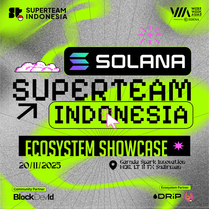 CFL Fans, busy week for us!

We'll be with <a href="/SuperteamINDO/">Superteam Indonesia</a>, attending the Solana Ecosystem Showcase and Web3 Week Asia <a href="/W3WOfficial/">Web3Week Asia 2025</a>. 💪

We'll be meeting with fellow builders and explain how CFL works (if you haven't played it yet!) ⚽

So don't be a stranger and say hi to us! 👋