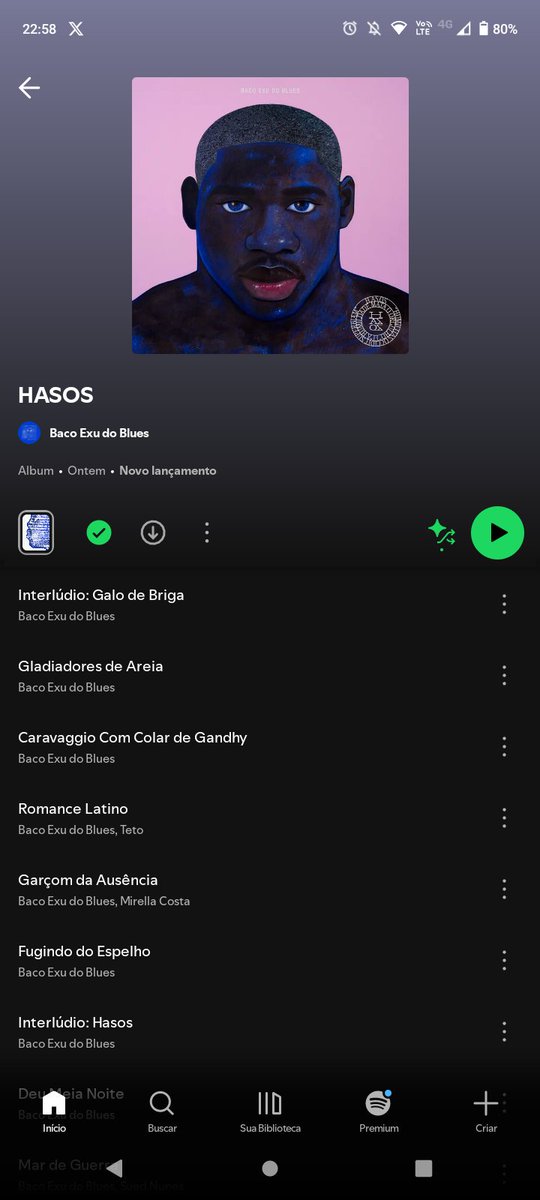 lisasakeanjo's tweet image. Estava ansiosíssima com o feat com a carol biazin, minhas expectativas estavam lá no alto, a música é incrível demais, fortíssima a mensagem dela mas eu queria ter ouvido mais a Carol na música, por ser a última sabe. Fora isso, @bacoexudblues arrasou no álbum 

#HASOS