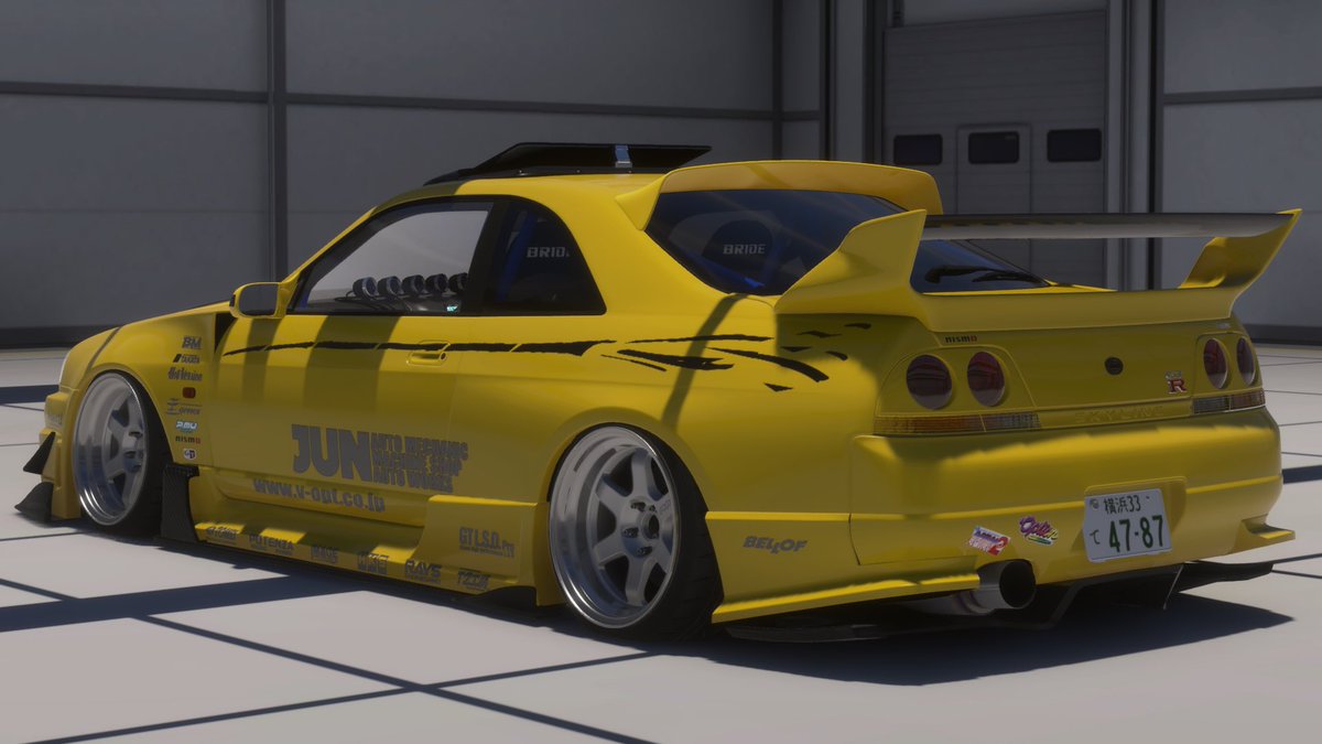 制作中34顔33GTR

賛否両論別れそうですが、皆さんいかがですか？

俺は好きです😁
